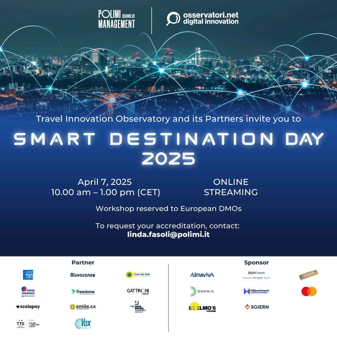 D3HUB to be presented at the Smart Destinations Day