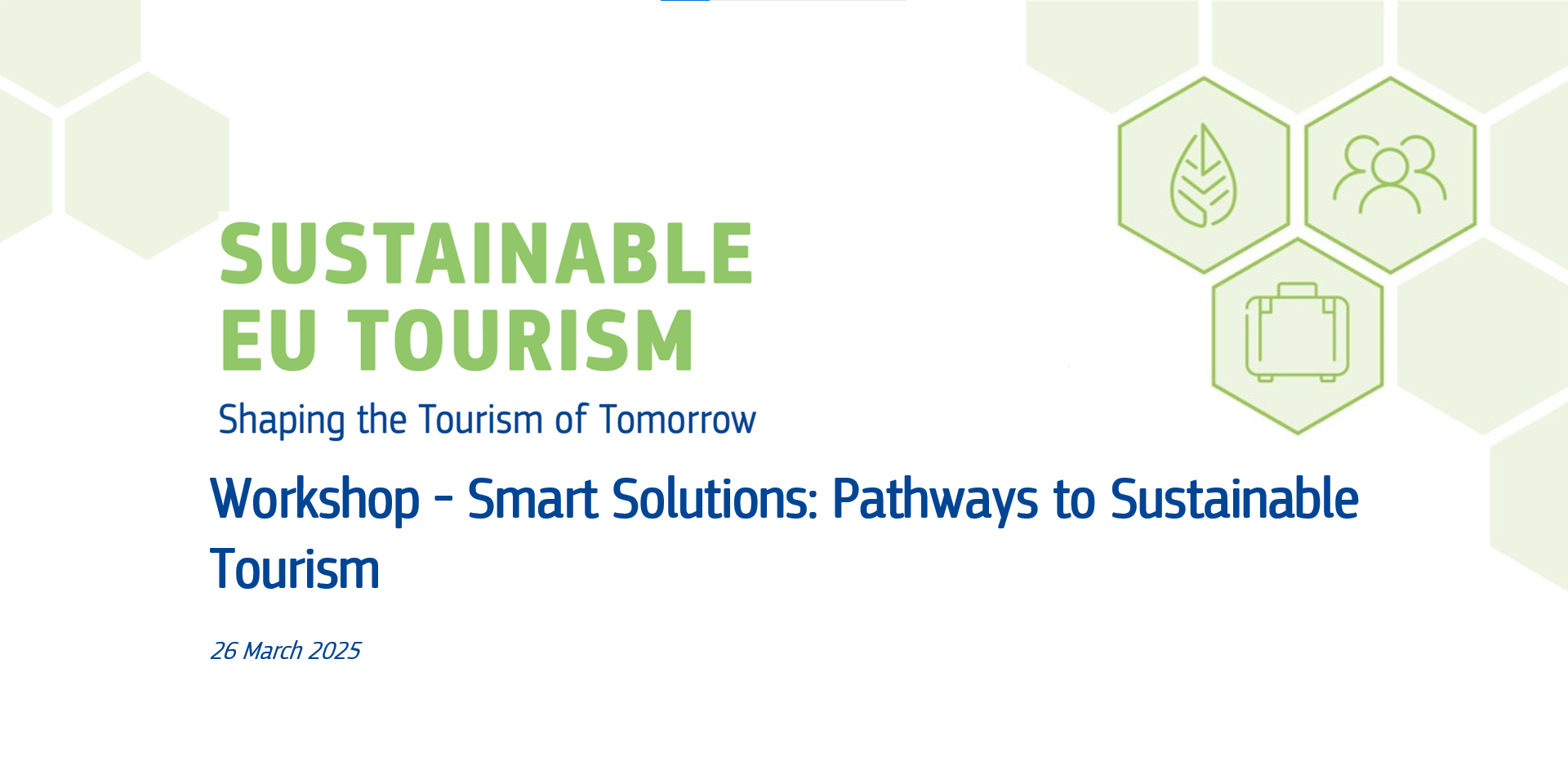 D3HUB highlighted at Sustainable EU Tourism