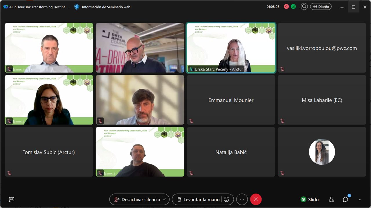 D3HUB at the European event “AI in Tourism: Transforming Destinations, Skills and Strategy”