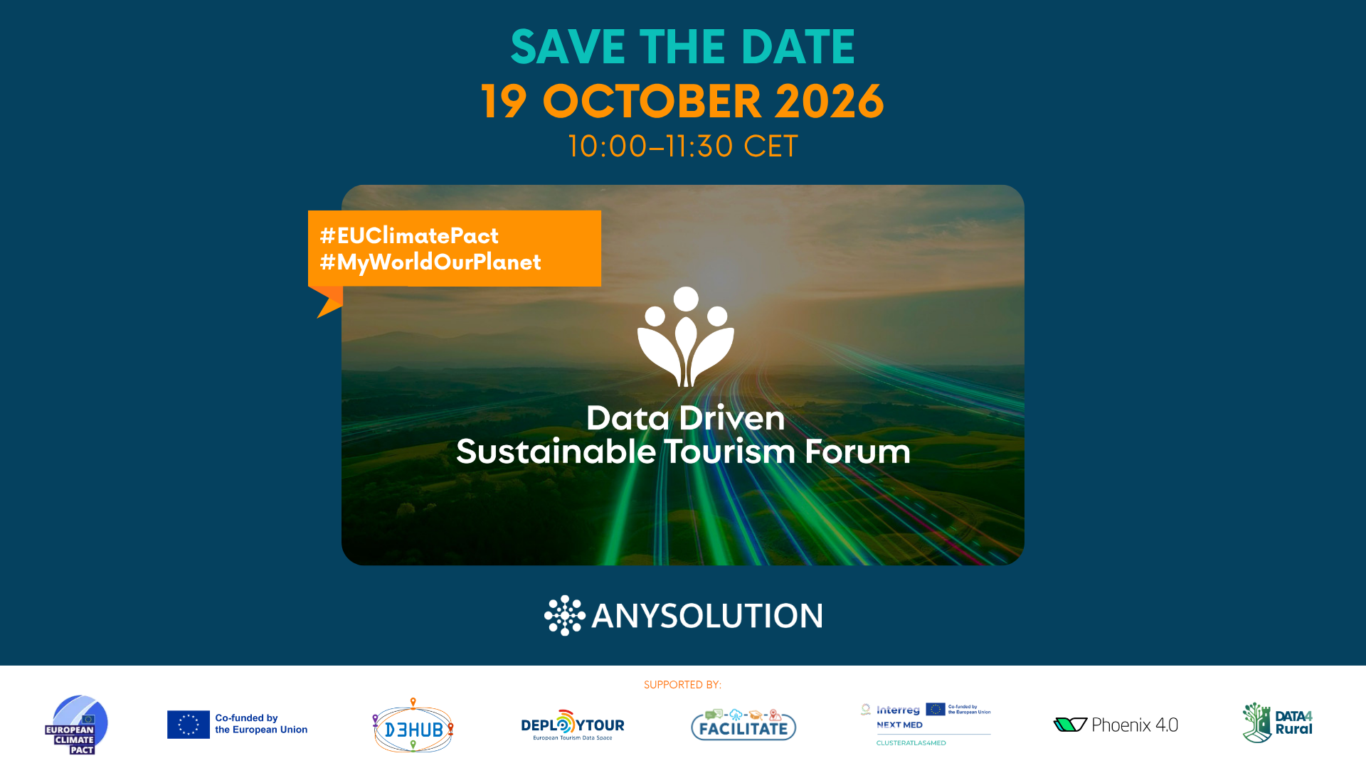 Data-Driven Sustainable Tourism Forum