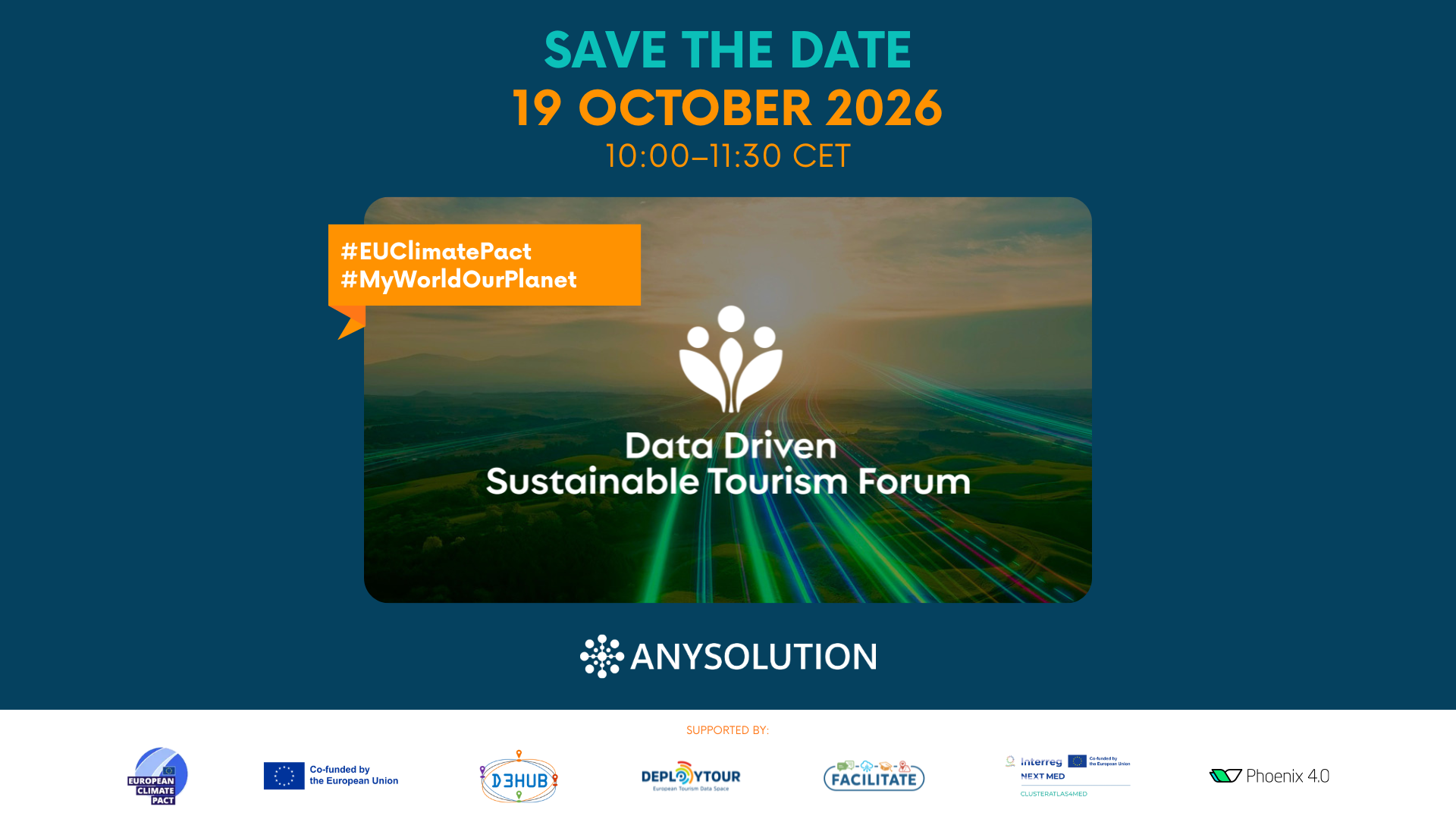 Data-Driven Sustainable Tourism Forum